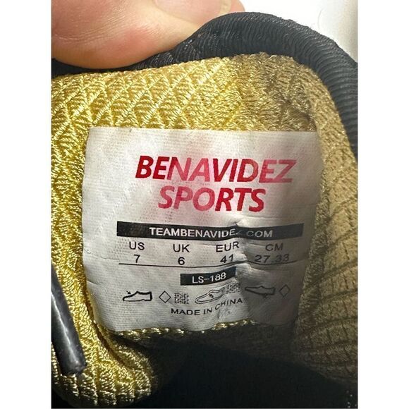 Benavidez Sports Boxing Boots Black Men’s Size 7 main image 8